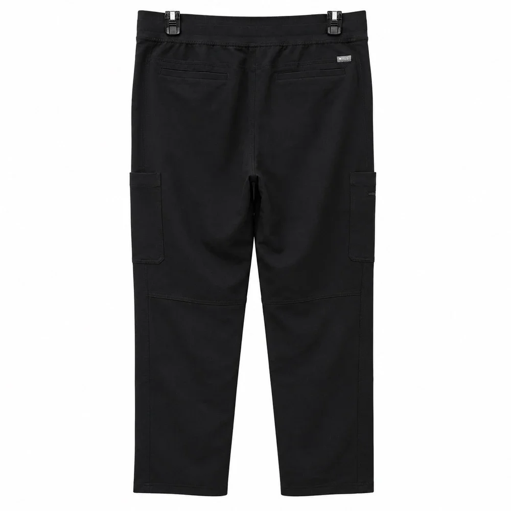 FIGS Mens Large Axim Cargo Scrub Pants Black Technical Collection PO 3306